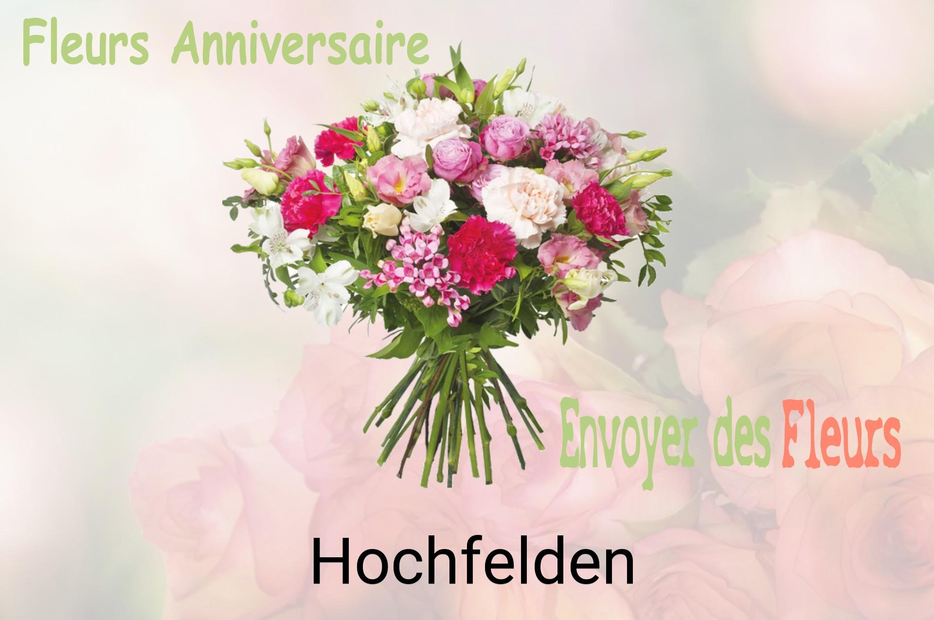 Bouquet de fleurs d’anniversaire livré à Hochfelden